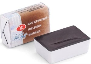 Akwarela Białe Noce Kostka - Mars Brown