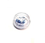 Cyrkonie szklane light blue ss3 50szt.
