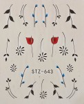 Naklejki Wodne STZ-643