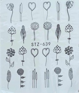 Naklejki Wodne STZ-639