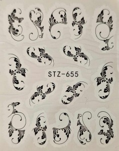 Naklejki Wodne STZ-655
