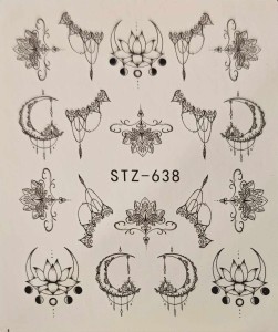 Naklejki Wodne STZ-638