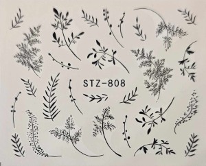 Naklejki Wodne STZ-808