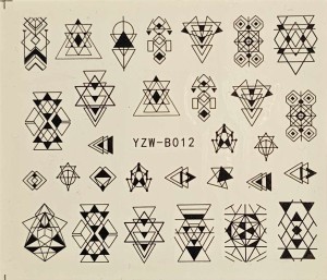 Naklejki Wodne YZW-B012