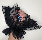 Rękaw do zdjęć kropka średnia czarny