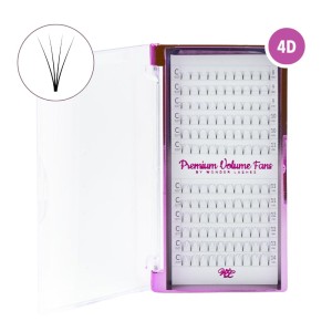 Rzęsy Premium Volume Fans 4D  C 0,07x9