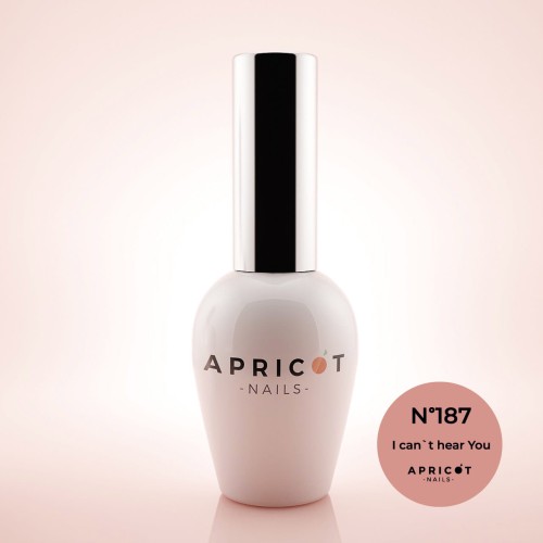 Lakier hybrydowy apricot nails nr.187 I cant hear You.jpg