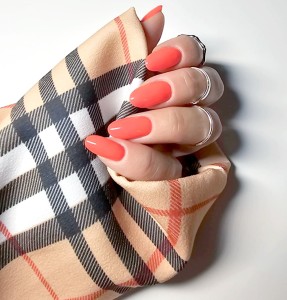 Mankiet do zdjęć Rękaw brązowa krata