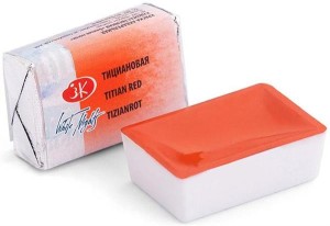 Akwarela Białe Noce Kostka - Titian Red