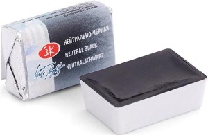 Akwarela Białe Noce Kostka - Neutral Black